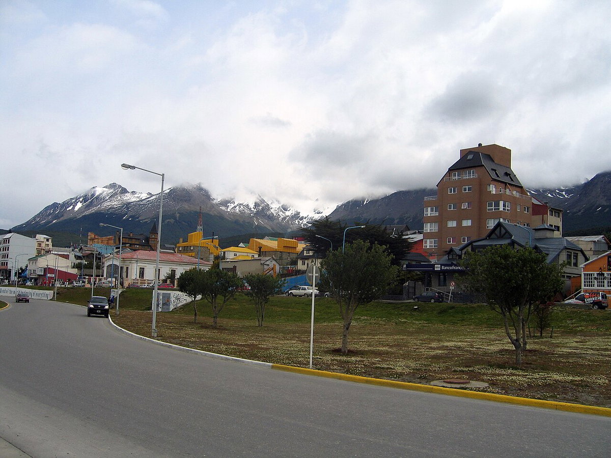 Ushuaia city view, Ushuaia, Argentina, 2008
