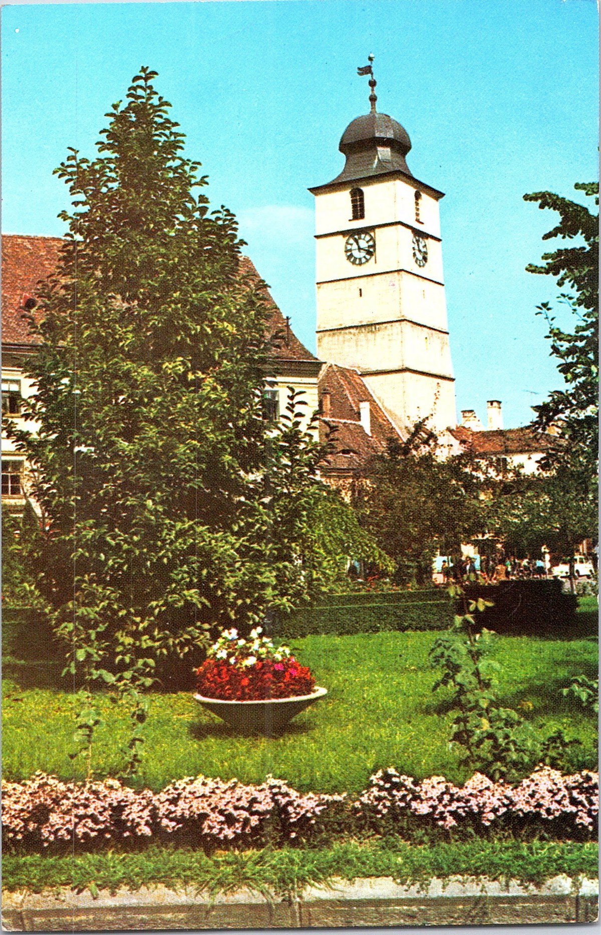 EU: Turnul Sfatului din Sibiu (1970), Sibiu, Romania, 1970