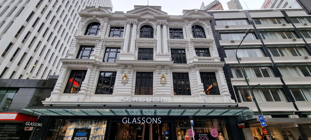 NZ WL Whitcoulls Building, Wellington, New Zealand, 2022