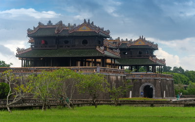 Meridian Gate of Huế ( ) I, Hue, 2017