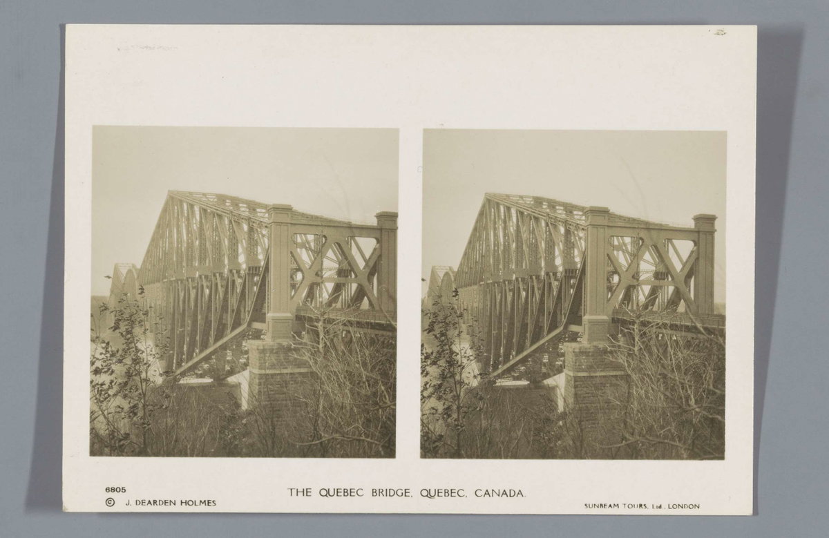 EU: The Quebec Bridge, Quebec, Canada (1930), Quebec City, Canada, 1930