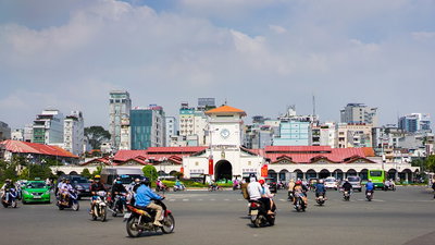 Chợ Bến Thành, Ho Chi Minh City, 2016
