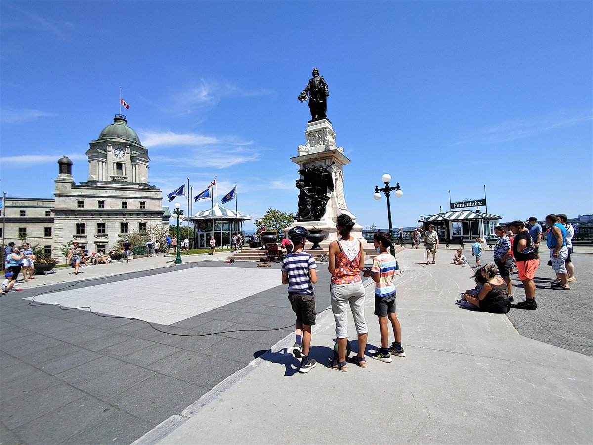 Monument de Samuel de Champlain - 12, Quebec City, Canada, 2021