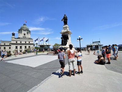 Monument de Samuel de Champlain - 12, Quebec City, 2021