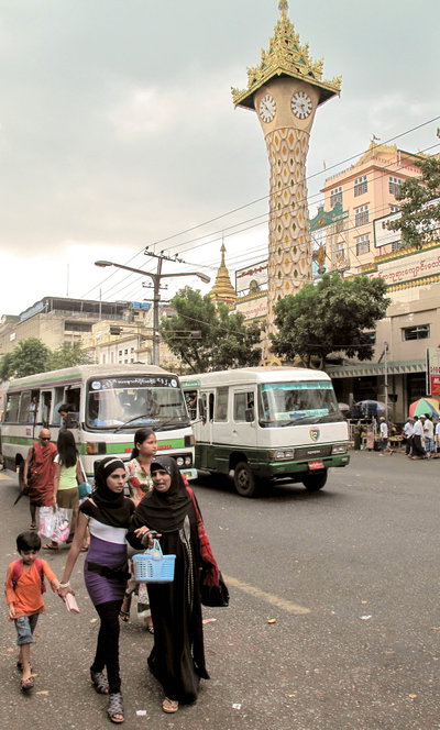 Yangon Waterfront, Yangon — photos through time