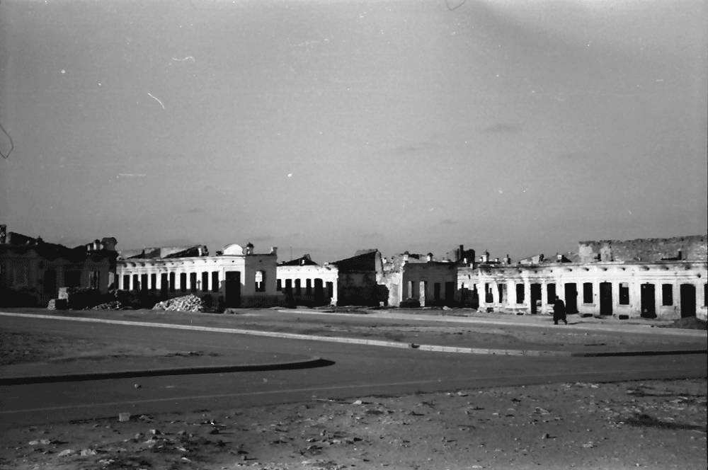 EU: Chisinau: Zerstörter Marktplatz (1942), Chisinau, Moldova, 1942