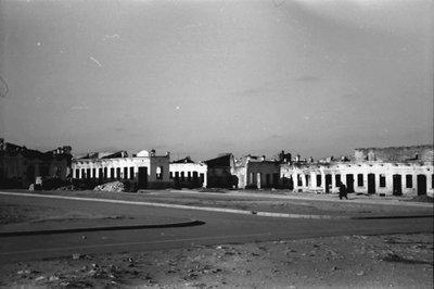 EU: Chisinau: Zerstörter Marktplatz (1942), Chisinau, 1942
