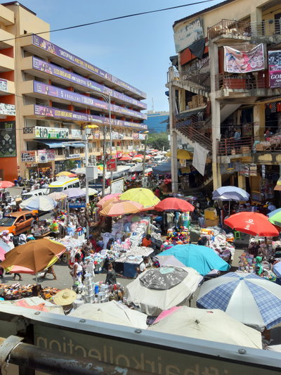 A typical day in Makola, Accra — photos through time