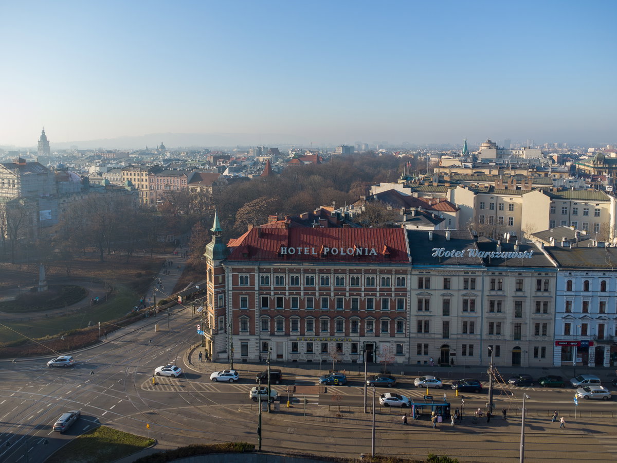 Kraków, Hotel Polonia, Basztowa Street, Kraków, Poland, 2021
