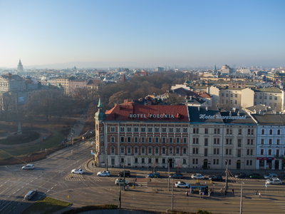 Kraków, Hotel Polonia, Basztowa Street, Kraków, 2021