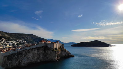 Dubrovnik City Walls And Adriatic Sea, Dubrovnik, 2019