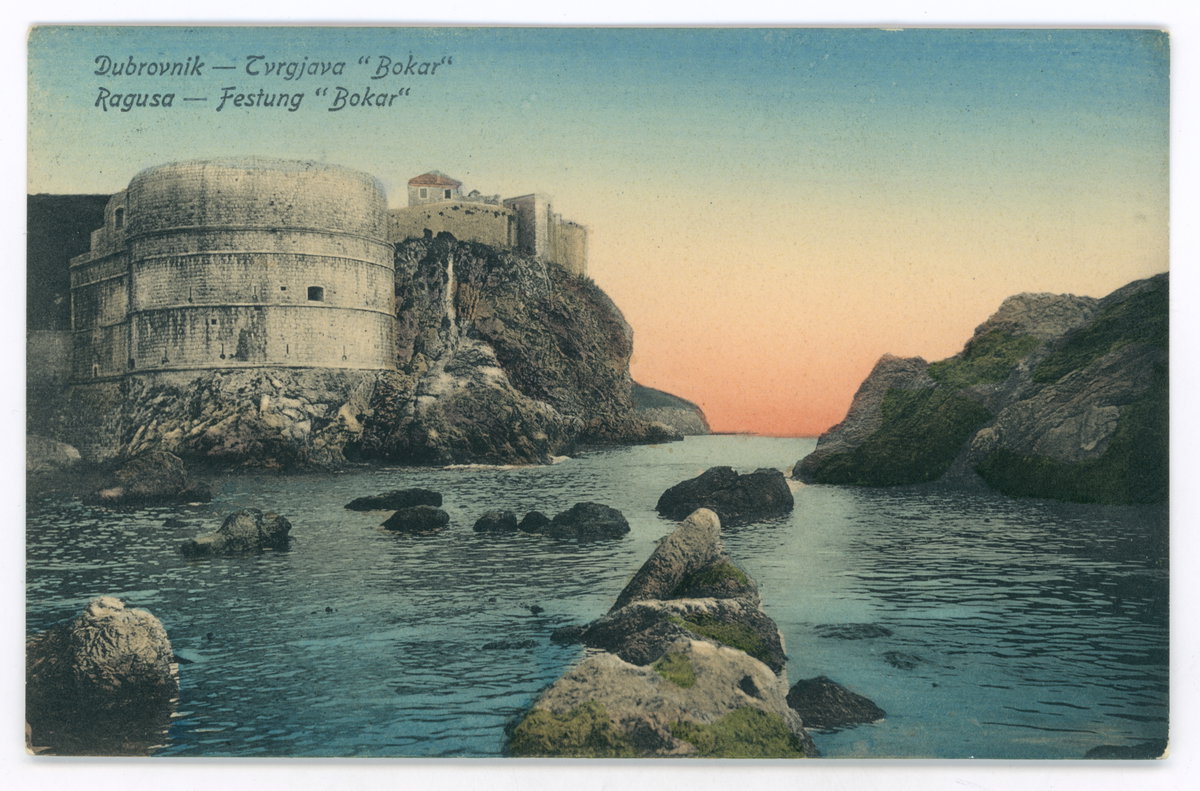 EU: Dubrovnik - Bokar Fortress (1905), Dubrovnik, Croatia, 1905