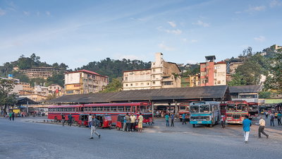 SL Kandy Bus station, Kandy, 2020