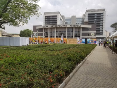 Accra Metropolitan Assembly Office, Accra — photos through time