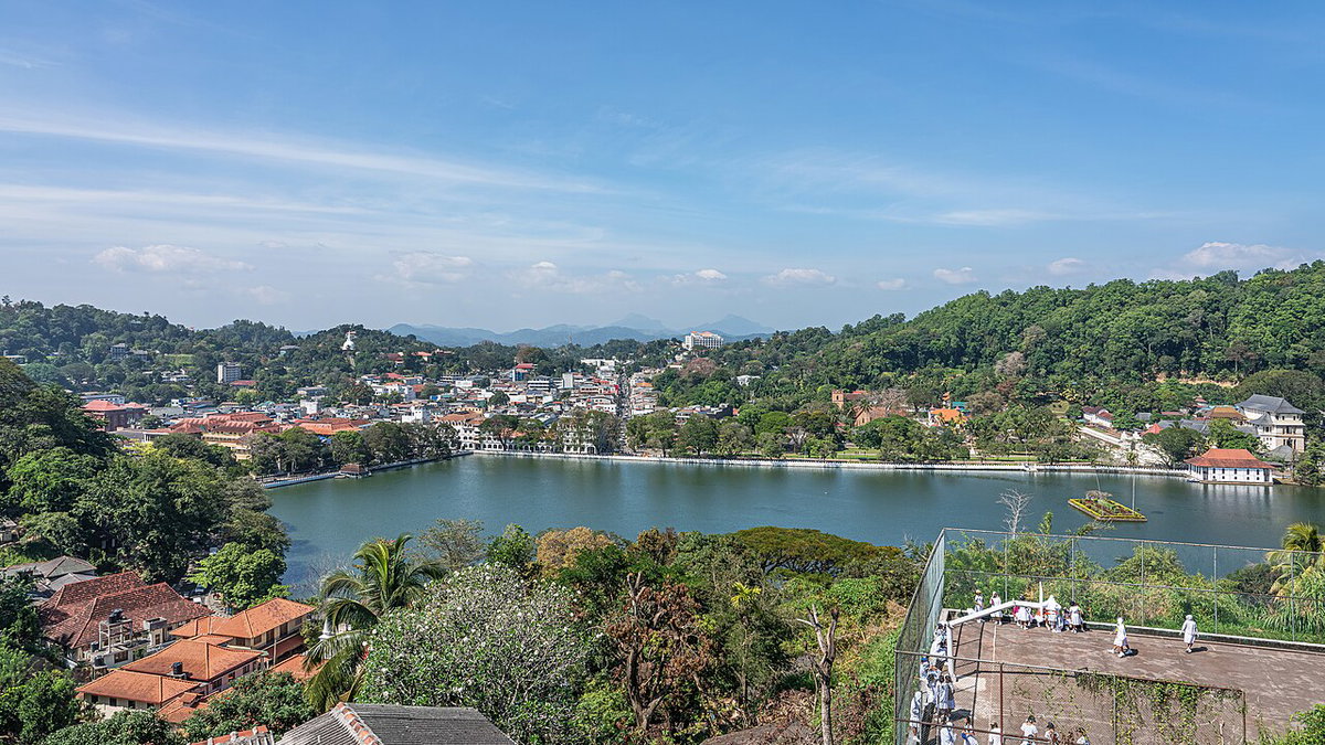 SL Kandy Arthurs Seat view, Kandy, Sri Lanka, 2020