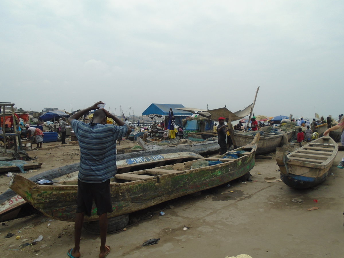 Fishermen in Jamestown, Accra 01, Accra, Ghana, 2017