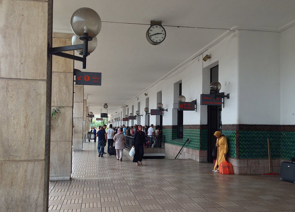 Casa Voyageurs Railway Station - Casablanca - Sept 2014, Casablanca, Morocco, 2014