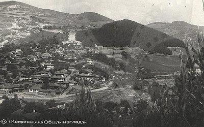EU: General view of Koprivshtitsa (1938), Koprivshtitsa, 1938