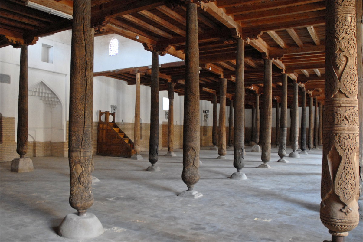 La mosquée Juma Masjid (Khiva, Ouzbékistan), Khiva, Uzbekistan, 2011