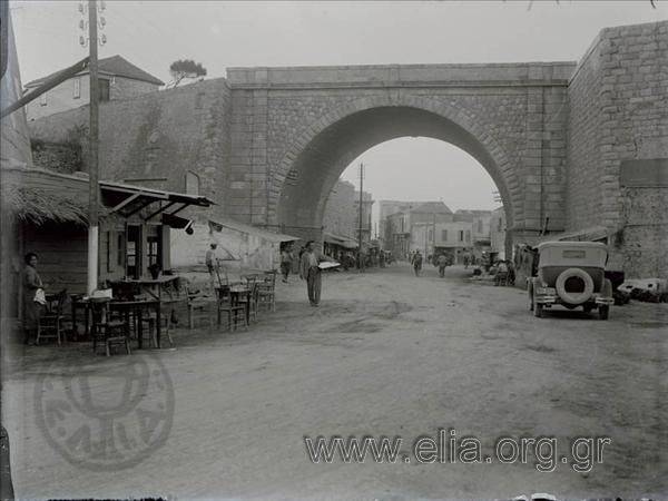 EU: Η πύλη των Χανίων (Χανιόπορτα) (1933), Chania, Greece, 1933