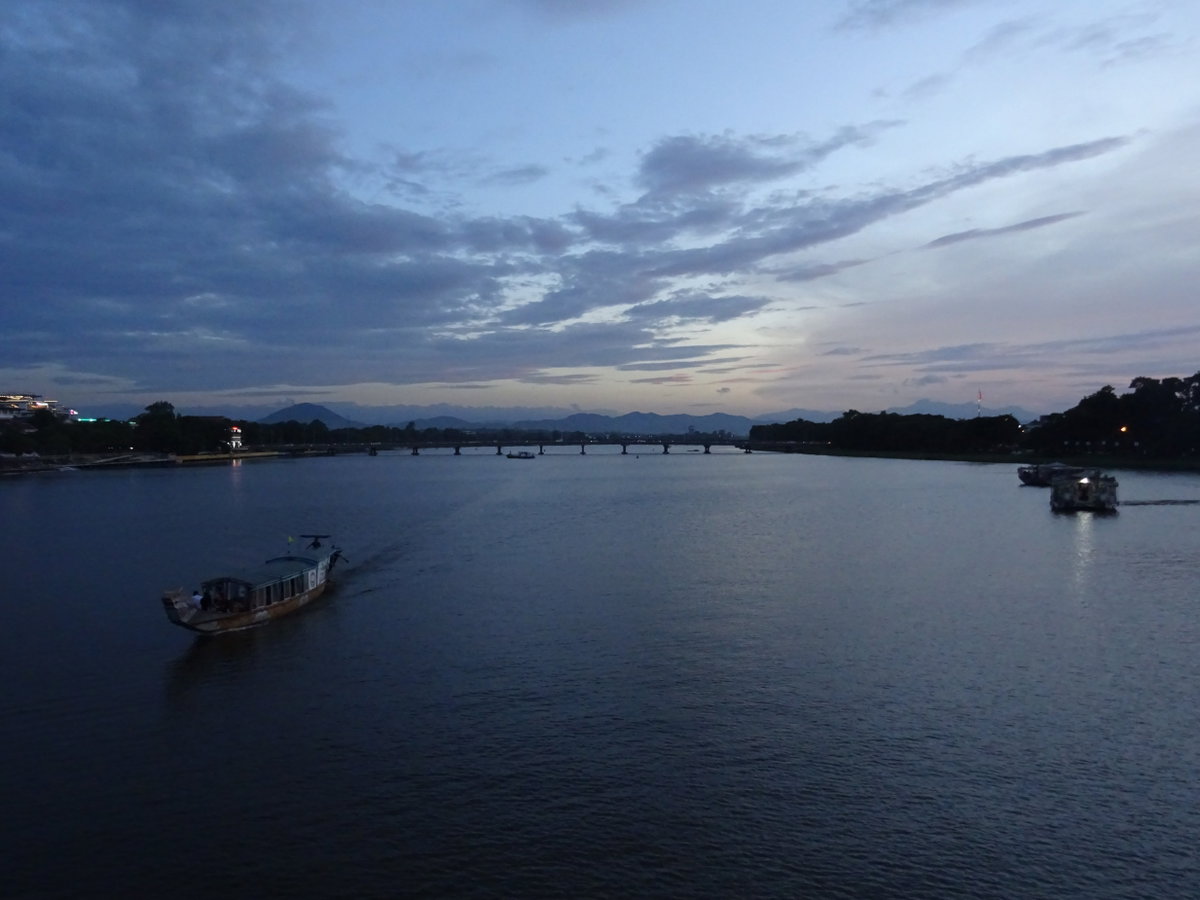 Sunset on the Perfume River 3, Hue, Vietnam, 2018
