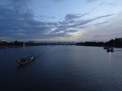 Sunset on the Perfume River 3, Hue, 2018