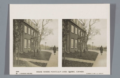 EU: House where Montcalm lived, Quebec, Canada (1930), Quebec City, 1930