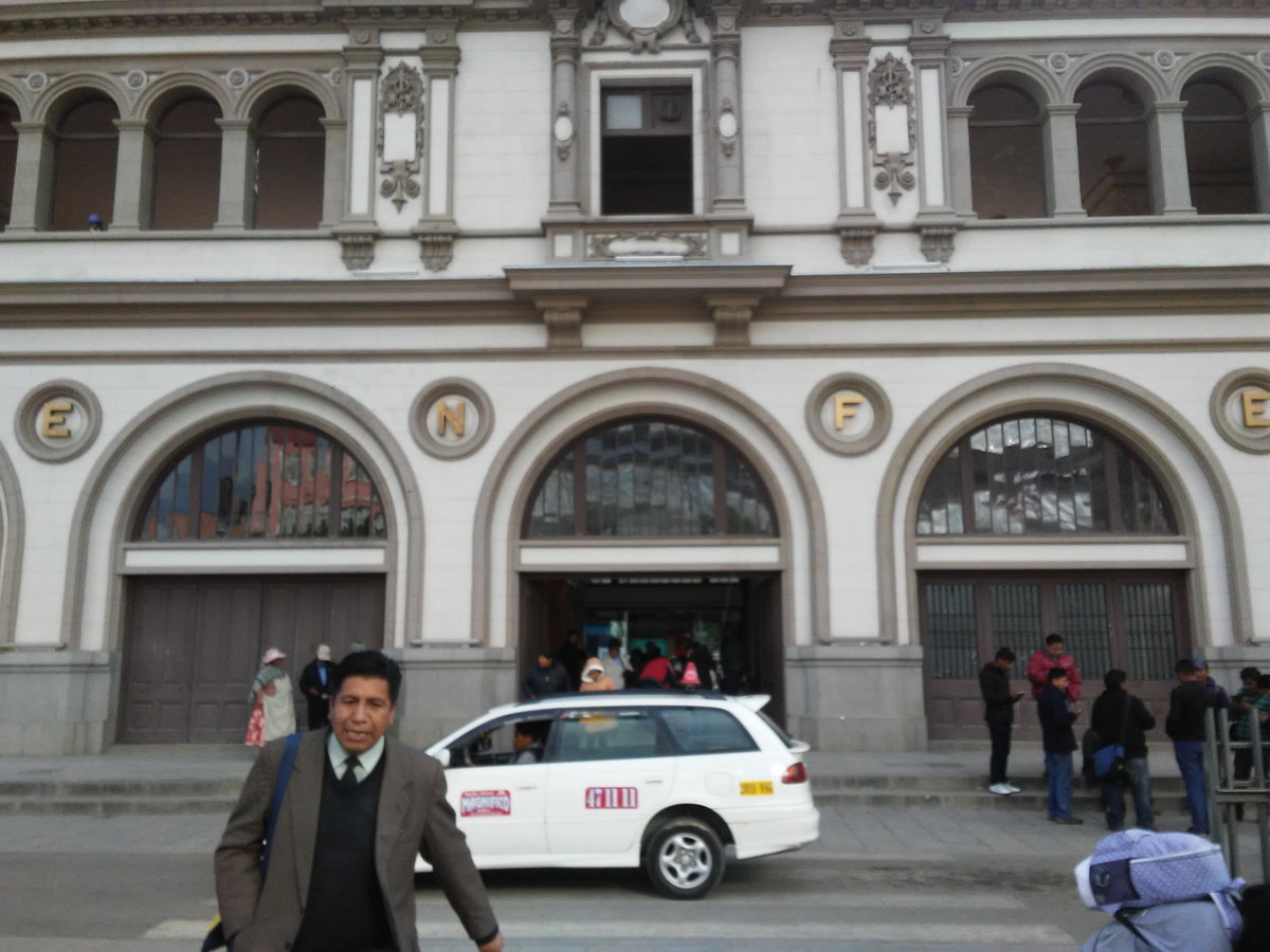 Estación Central -Frente, La Paz, Bolivia, 2018