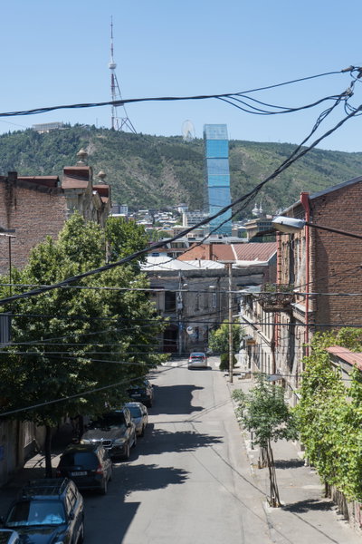 Kolaus Nadiradze Street in Tbilisi, Tbilisi, 2023