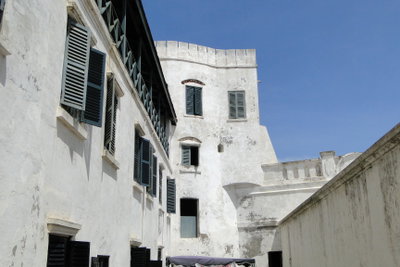 Cape Coast Castle - Courtyard - Cape Coast - Ghana, Cape Coast — photos through time