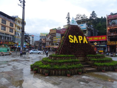 Sa Pa city center, Sa Pa, 2018