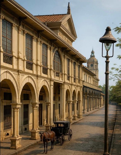 Hotel De Oriente Philippines late 1800's to early 1900's, Manila, 1900