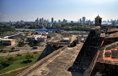 Cerro de la Popa, Cartagena — photos through time
