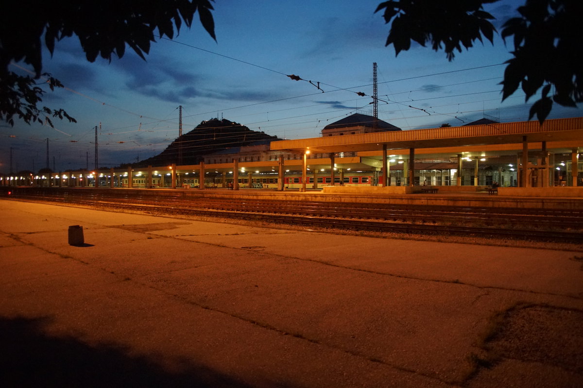 Gare centrale de Plovdiv, Plovdiv, Bulgaria, 2017