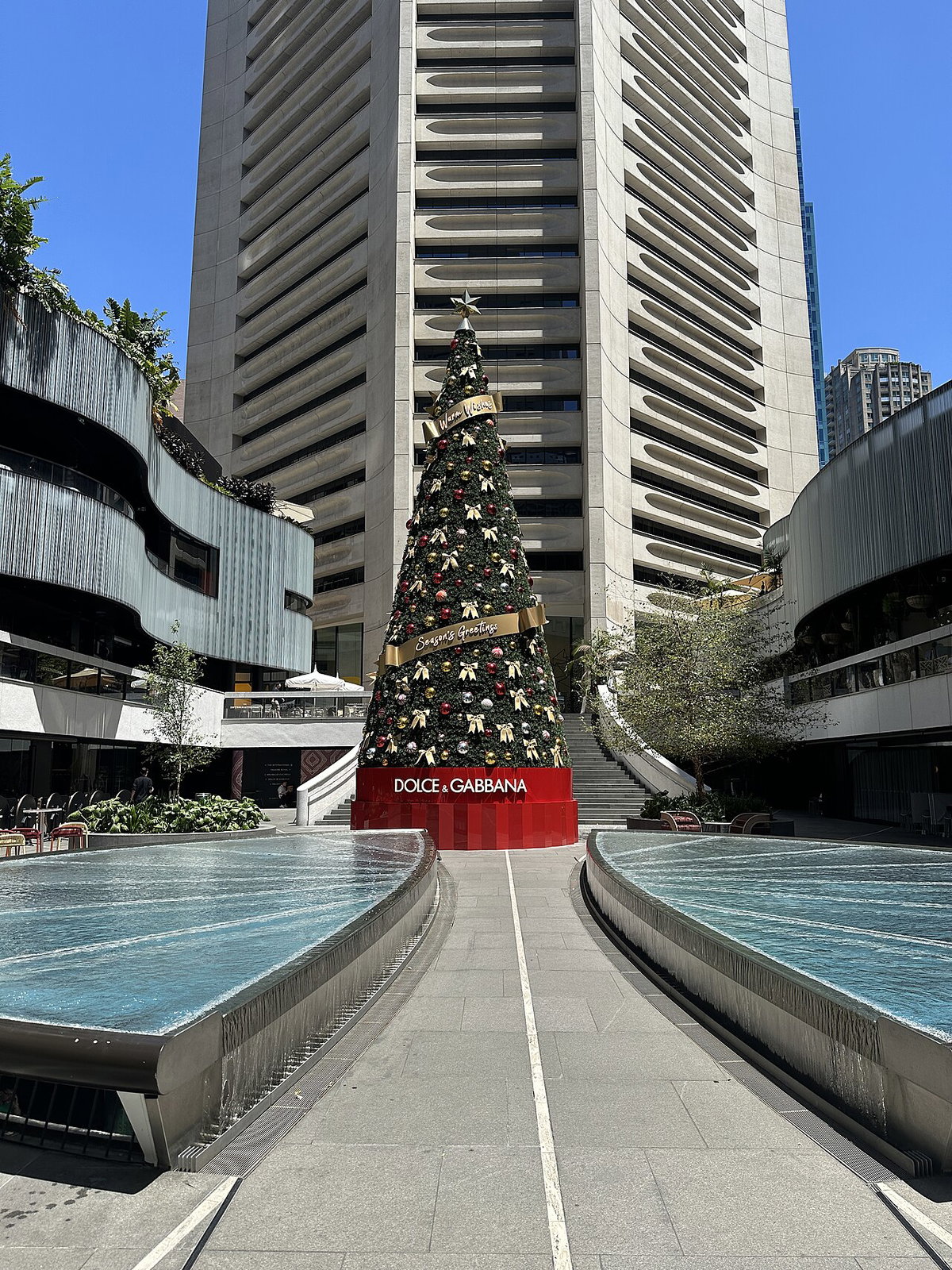 Christmas Tree in Martin Place, December, Sydney, Australia, 2025