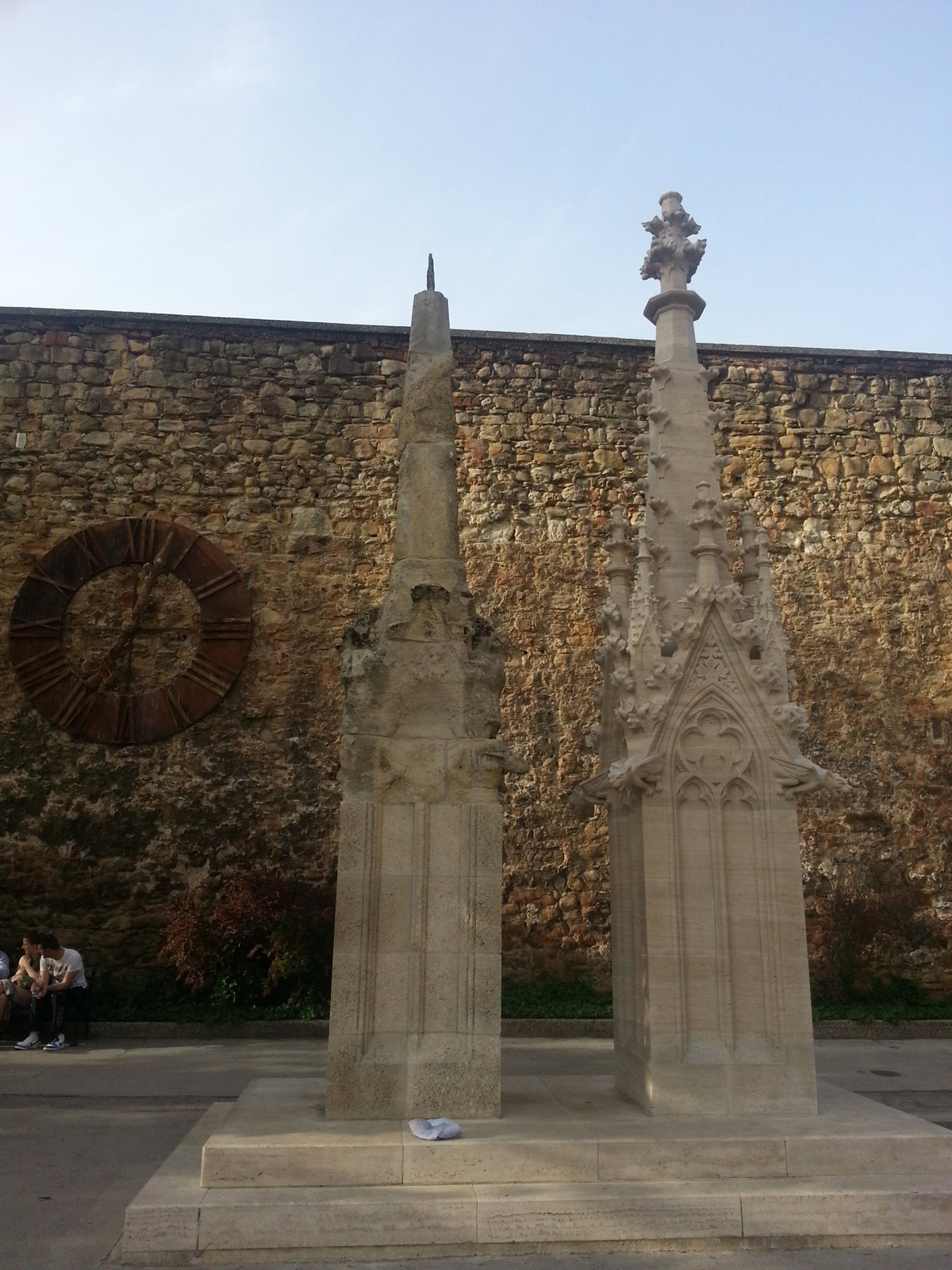 Zagreb 1880 Earthquake's monument, Zagreb, Croatia, 2013