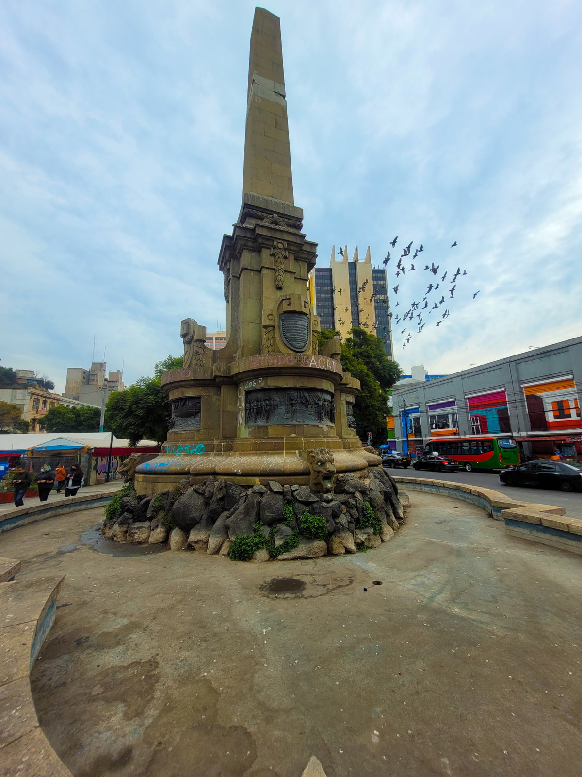 Monumento Cochrane, Valparaíso, Chile, 2022