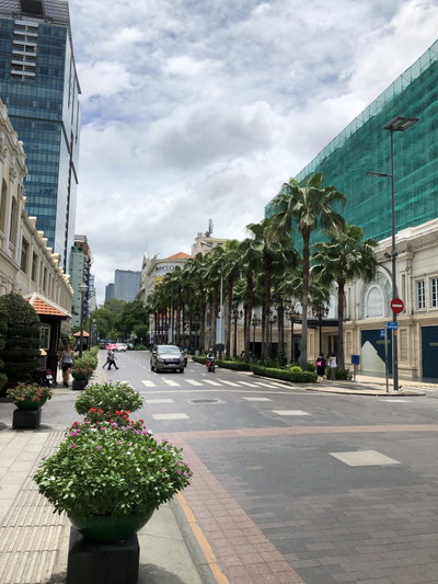 Ho Chi Minh City streetscape, Ho Chi Minh City, 2019