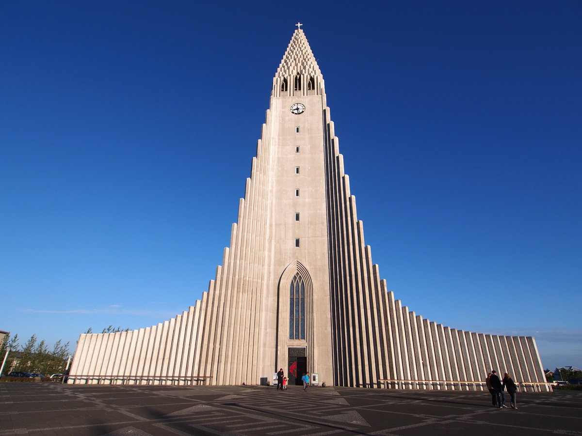 Church Hallgrímskirkja, Reykjavik, Iceland, 2013