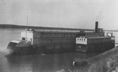 EU: Postal steamer on the Nile in Khartoum (1901), Khartoum, Sudan, 1901