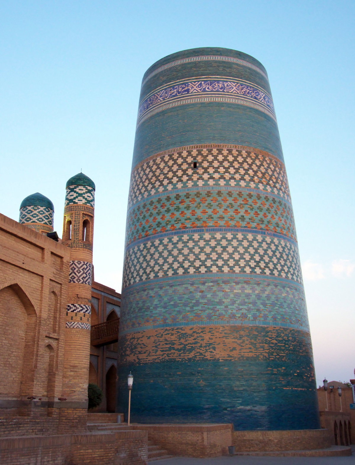 Kalta Minor, early morning, Khiva, Khiva, Uzbekistan, 2010