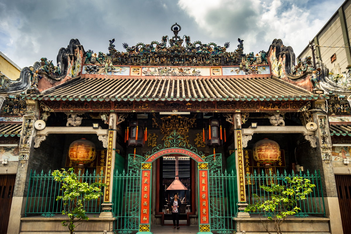 Thien Hau Temple, Cholon, Ho Chi Minh City, Vietnam, 2017