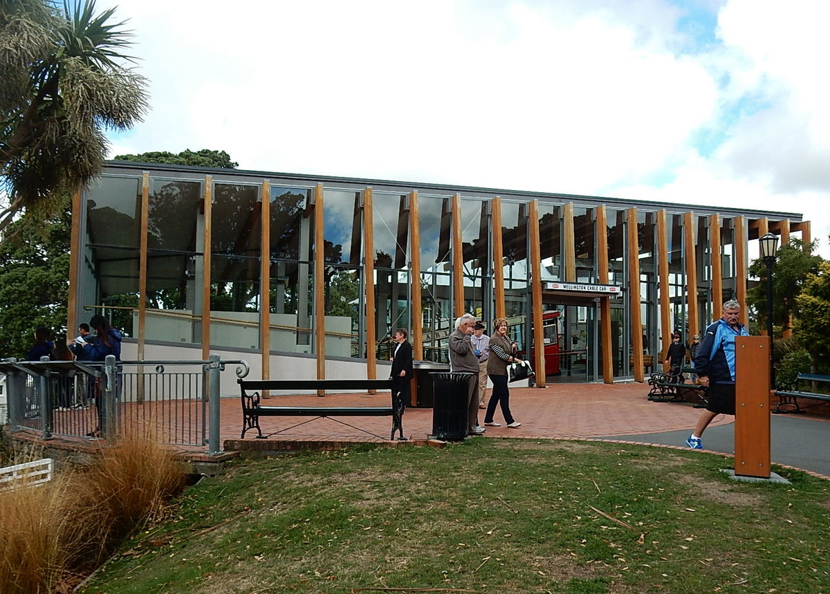 Cable Car Terminus - Hill End, Wellington, New Zealand, 2016