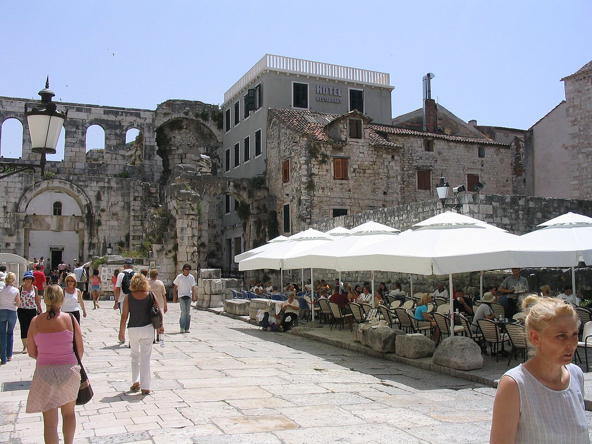 Split, Diocletianus-palota, Split, Croatia, 2006