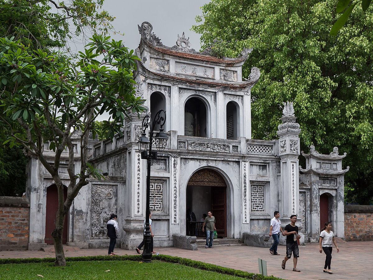 Templo de la Literatura, Hanoi, Vietnam, Hanoi, Vietnam, 2017