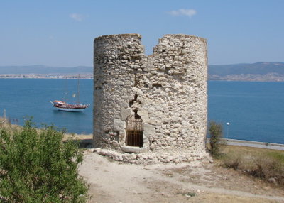 Вятърна мелница, Nessebar — photos through time