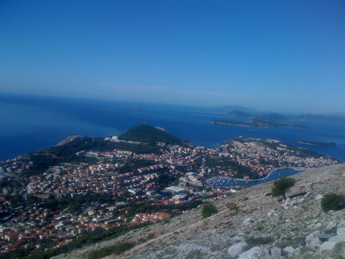 Panorama Dubrovnika, Dubrovnik, Croatia, 2012