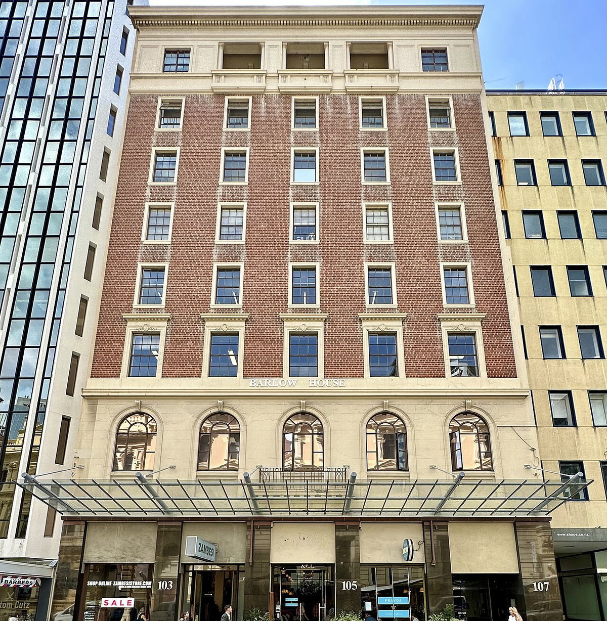 Commercial Building (107–109 Customhouse Quay), Wellington, New Zealand, 2023