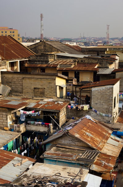 Laundry in Kumasi, Night, Kumasi — photos through time