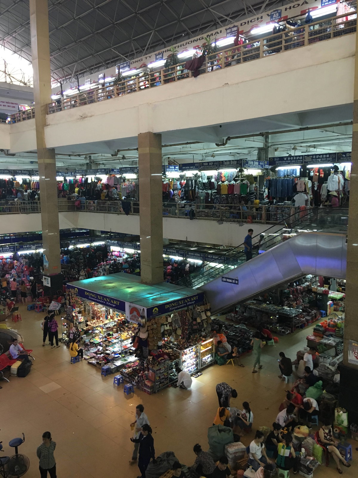 Đồng Xuân Market 4, Hanoi, Vietnam, 2018
